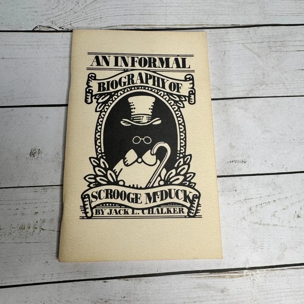 Informal Biography of Scrooge McDuck Humor Book by Jack L. Chalker Paperback